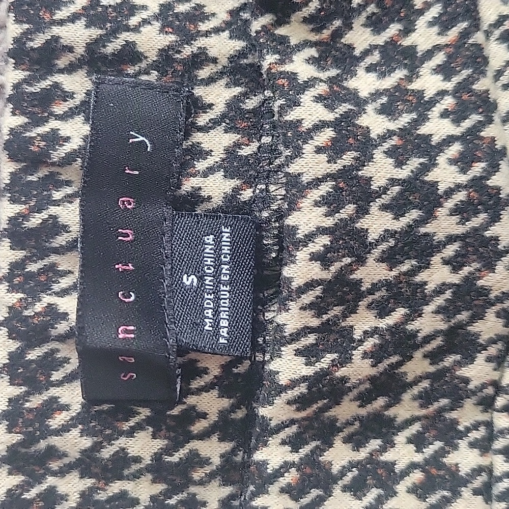 Sanctuary Houndstooth Patterned Pants - image 3